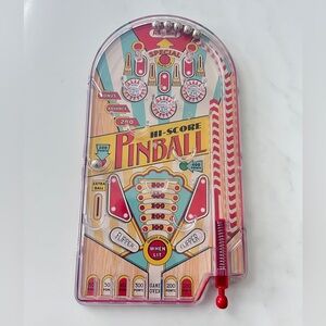 Schylling arcade Pinball Game handheld 10" Hi-Score 2018